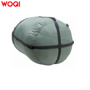 Sac de couchage Woqi Mummy, gris spatial, en nylon coupe-vent, pour le camping en plein air par temps froid, pour adultes - Product Image 4