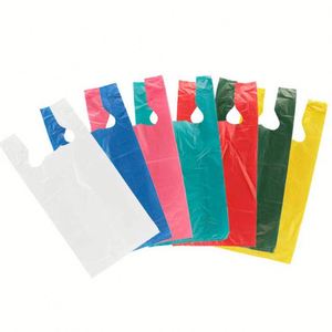 Sacs poubelles jetables en plastique LDPE/HDPE épais de haute qualité, en rouleau, 15 pièces/rouleau ou 100 pièces/emballage - Product Image 3