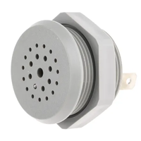 Buzzer SC235B F2 87dB monté sur panneau, entraînement interne, fréquence maximale 4,025 kHz, 36,5 x 26 mm