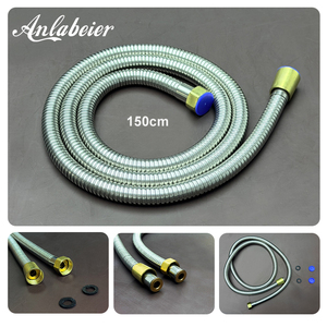 Manguera Flexible Universal para Ducha con Tecnología de Doble Bloqueo y Acero Inoxidable 304 Antioxidante - Product Image 3