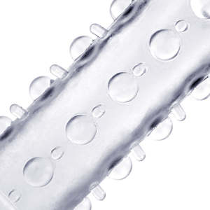 Jouets pour adultes Produits sexuels Condom en cristal Extenseur de pénis Manchon - Product Image 3