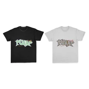 Nouveau design de mode de vêtements pour hommes chemises vintage lettre imprimer personnalisé décontracté graphique T-Shirt Hip Hop lettre T-Shirt surdimensionné femmes