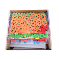Party-Geschenke Mehrfarbiges EVA Alphabet & Zahlen Magnet-Set Umweltfreundliche Wiederverwendbare Lernressourcen 4x5cm Kinder-Magnetbuchstaben