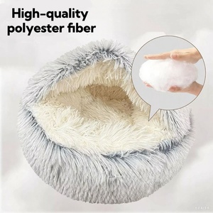 Haustier Hunde bett All Seasons Pfoten form Langes Plüsch Warmes Katzen bett Gemütliches und bequemes Haustier kissen für Welpen Großes Hunde bett Design Hunde produkte - Product Image 4
