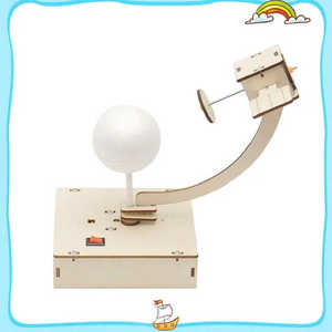 Niños DIY espacio físico STEM Kits satélite órbita GSO rotación ciencia experimento Modelo Educación escuela proyecto conjuntos Juguetes - Product Image 5