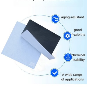 Geomembrana Compuesta de HDPE a Precio de Fábrica, para Embalses, Lagos <span class=keywords><strong>Artificiales</strong></span>, Parques Acuáticos, Túneles, Geotextil Compuesto Anti-Infiltraciones - Product Image 2