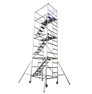 Aluminum Mobile <strong>Scaffolding</strong> Self-<strong>climbing</strong> H-frame <strong>Scaffolding</strong> Construction and Maintenance Engineering Ladder - Product Image 1