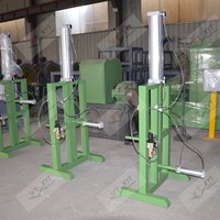 Machine hydraulique certifiée CE pour l'emboîtement, le pressage et l'emballage de pneus de voiture usagés, équipement pour l'exportation de pneus de voiture usagés