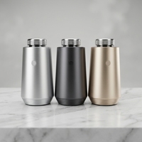 Diffuseur d'arômes miniature rechargeable sans eau, double usage maison et voiture, corps en aluminium, machine électrique à parfum d'huiles essentielles
