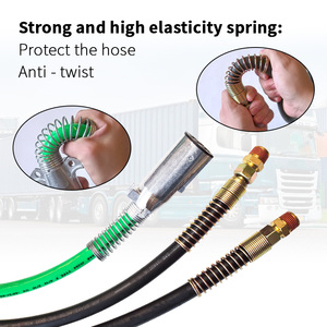 7 dây dẫn ABS & <span class=keywords><strong>Air</strong></span> Power Line Hose Kit bọc 12ft 3 trong 1 cáp điện hãng hàng không cho bán xe tải Trailer Bộ dụng cụ bộ phận hãng hàng không - Product Image 4