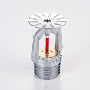 Guangbo Fire Sprinkler System Model 161 Quick Response Brass Fire Sprinkler Head for Class Wildfires Easy Operation Installation