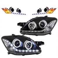 Lampu Depan LED VLAND untuk Yaris/Vios/Belta Sedan Hanya untuk Tahun 07-12 (Gen 2 XP90) Full LED Bohlam D2S/D2H (Bohlam Tidak Termasuk) 42W 12V