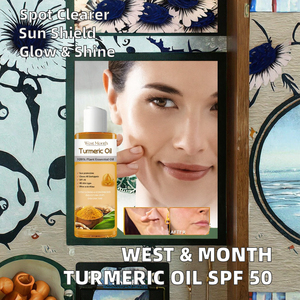 น้ำมันหอมระเหยบริสุทธิ์ ครีมกันแดดขมิ้น SPF 50 ลดเลือนจุดด่างดำ ผิวกระจ่างใสเปล่งประกาย ลดเลือนจุดด่างดำ - Product Image 2