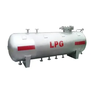 Tanque de armazenamento de gasolina 50-100 toneladas, tanque de armazenamento de gasolina lpg propano