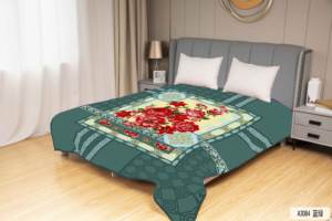 ผ้าห่มนวดขนเทียมสำหรับบ้านของ lisas ผ้าห่มนวดไมโคร frazadas แบบตุรกีผ้าห่มดีไซน์เรขาคณิต - Product Image 3