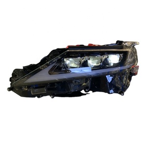 Maictop mới Ba mắt đèn đầu <span class=keywords><strong>H4</strong></span> H7 <span class=keywords><strong>LED</strong></span> tái trang bị đèn pha ánh sáng phía trước cho Camry 2018 USA phiên bản - Product Image 5