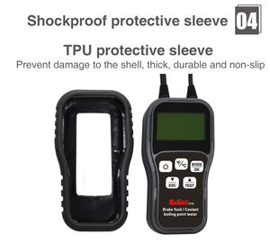 Outil de diagnostic automobile, détecteur de liquide de frein, testeur de point de ébullition d'huile automobile, testeur d'huile de frein DOT3/DOT4/DOT5/DOT5.1 - Product Image 5