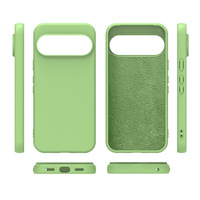 Coque arrière en silicone liquide TPU souple antichoc Coque de protection pour Google Pixel 9 9A 9Pro 9ProXL 10 Pro Max coques de téléphone portable