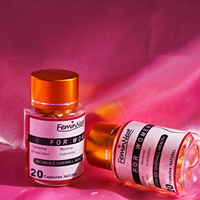 20 capsules de resserrement vaginal, capsules Yoni pour un nettoyage en profondeur, complément de santé féminine, imprimé en sérigraphie, fabriqué en Chine