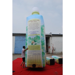 Réplique de bouteille de boisson gonflable géante KeepFuns - Affichage gonflable promotionnel personnalisé pour les marques de boissons saines/supermarchés - Product Image 5