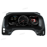 Cluster numérique de voiture de 12.3 pouces pour Toyota Prado 2010-2020 Instrument de système Linux écran LCD compteur de vitesse tableau de bord panneau d'affichage
