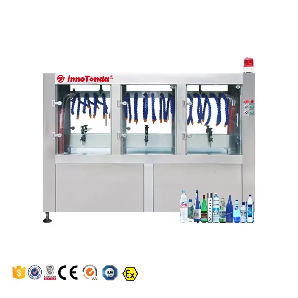 factory price automatic Spider arm bottle drying machine bottle dryer machine for bottle
