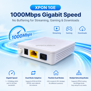 XPON 1GE ONU ONT Gigabit Glasfaser-Modem Unterstützt HGU SFU PPPoE Bridge-Modus Dual-Mode Optische Netzwerkeinheit - Product Image 6