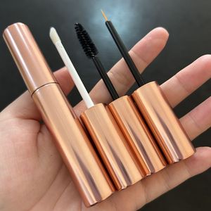 ISMAN - Envase de Lujo para Brillo Labial Mate Color Oro Rosa de 10 ml, Botella Redonda para Delineador de Ojos, Envase Magnético para <span class=keywords><strong>Pegamento</strong></span>, Tubo para Suero de Pestañas, Venta al por Mayor - Product Image 1