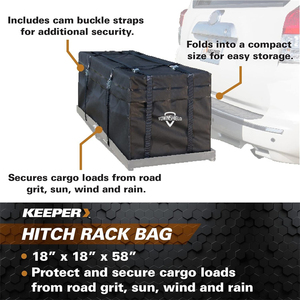 Sac <span class=keywords><strong>de</strong></span> porte-bagages <span class=keywords><strong>de</strong></span> remorque étanche <span class=keywords><strong>de</strong></span> 3,5 pieds cubes - Product Image 2