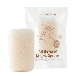 Atomonth Tự Nhiên <span class=keywords><strong>Konjac</strong></span> Miếng Bọt Biển Cho Khuôn Mặt Và Cơ Thể Nhẹ Nhàng Làm Sạch Tẩy Tế Bào Chết Miếng Bọt Biển Hữu Cơ Thực Vật Dựa Vegan Không Dị... - Product Image 1