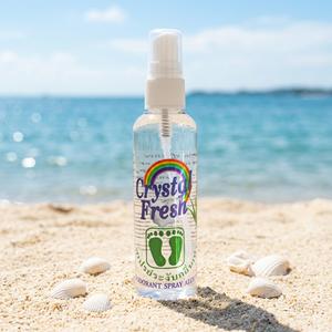 CRYSTAL FRESH 100ml Desodorante Antitranspirante Mineral en Aerosol Líquido Certificado ISO9001 y ISO22716 para Mujer CSPW-100 - Product Image 1