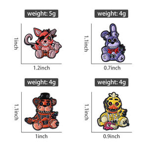 Эмалевые значки Foxy Bonnie - Product Image 6