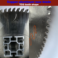 Scies à table circulaires de précision industrielles de 12 pouces (300x3.0x30x96T) en gros d'usine, blanches, personnalisables OEM pour la découpe de l'aluminium