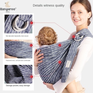 Nouveau porte-bébé Sears, <span class=keywords><strong>écharpe</strong></span> <span class=keywords><strong>de</strong></span> <span class=keywords><strong>portage</strong></span> croisée pour nouveau-né, respirante et confortable, pour nourrissons <span class=keywords><strong>de</strong></span> 0 à 6 mois, jusqu'à 15 kg - Product Image 3