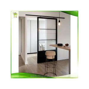 Portes de grange blanches, porte coulissante, maison, architech, matériau de construction en aluminium, construction - Product Image 1