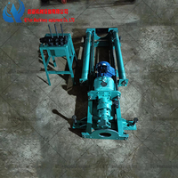Foreuse directionnelle hydraulique QYQ-100, machine de forage horizontal à glissement, alimentée au diesel, pour puits d'eau et mines, portée 100m