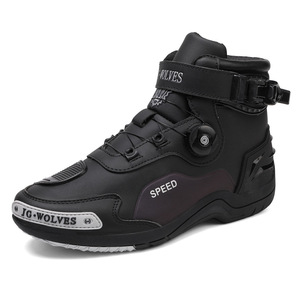 Botas de Motociclismo Todoterreno para Hombre y Mujer, con Punta Redonda y Diseño Envolvente para el Tobillo, para Todas las Estaciones - Product Image 5