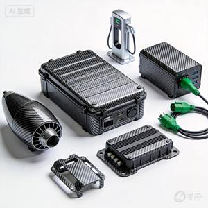 Caja de Batería Ultraligera de Fibra de Carbono Tejida Ripstop para Accesorios - Product Image 4