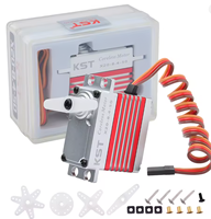 Servomoteur numérique sans balais à engrenages métalliques KST X20-8.4-50 V8.0 0,15 sec 45 kg pour avions RC grand format 1/8 1/10 et voitures RC on-road/off-road
