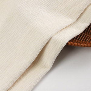 Tissu en velours chenille uni épais style lin pour housse de canapé, nappe et oreiller - Product Image 2