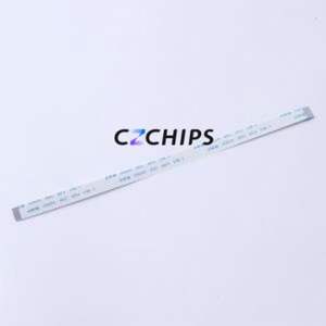 FC-0.5B-12P-150mm FFC Cable (Flexible Flat Cable) P=0.5mm Connector 12P 0.5mm 0.3mm Non-Inverting - Product Image 1