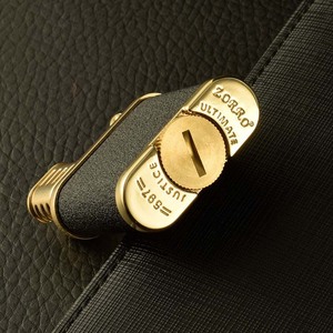Laiton kérosène rétro meule amour feu briquet cadeau pour hommes et femmes avec meule - Product Image 3