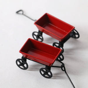 Mini tractores <span class=keywords><strong>casa</strong></span> <span class=keywords><strong>de</strong></span> <span class=keywords><strong>muñecas</strong></span> Mini rojo hierro arte remolque miniatura granja jardín escena tiro accesorios <span class=keywords><strong>Casa</strong></span> <span class=keywords><strong>de</strong></span> juguete accesorios <span class=keywords><strong>de</strong></span> bolsillo - Product Image 4