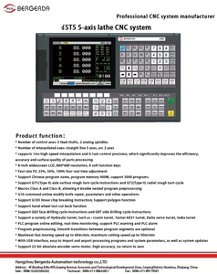 Sistema de Torno de 5 Ejes de Alta Precisión Similar a GSK I5T5E EtherCAT, Control de Movimiento Avanzado, Corte y Grabado de Alta Velocidad, Pantalla LCD de 8 Pulgadas - Product Image 3