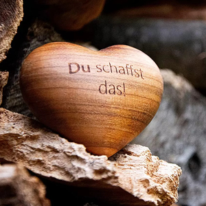 custom blessing gift wooden heart toys woodcraft heart-shaped gift heart token