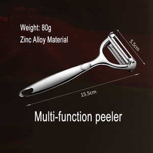Bán buôn thép không gỉ Rau ppeeler đa chức năng Trái Cây Rau táo khoai tây cà chua 3 trong 1 Rau <span class=keywords><strong>Peeler</strong></span> - Product Image 5