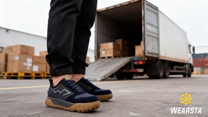 Мужские дышащие промышленные ботинки со стальным носком - Product Image 3