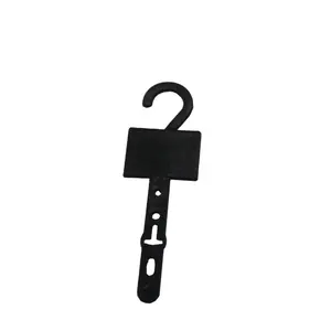 Colgador de cinturón de plástico personalizado, diseño de logotipo en relieve, Pro D