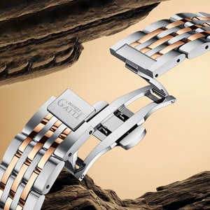 Montre Homme Automatique Mécanique BG5808 Édition 2025 – Montre Squelette Lumineuse pour Homme, Idéale pour le Business et le Sport - Product Image 4