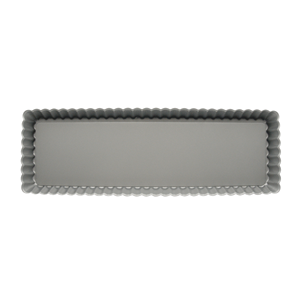 Plaque rectangulaire 36 x 12 cm avec fond amovible, revêtement antiadhésif pour la cuisson des pizzas, des tartes et des pâtisseries - Product Image 6